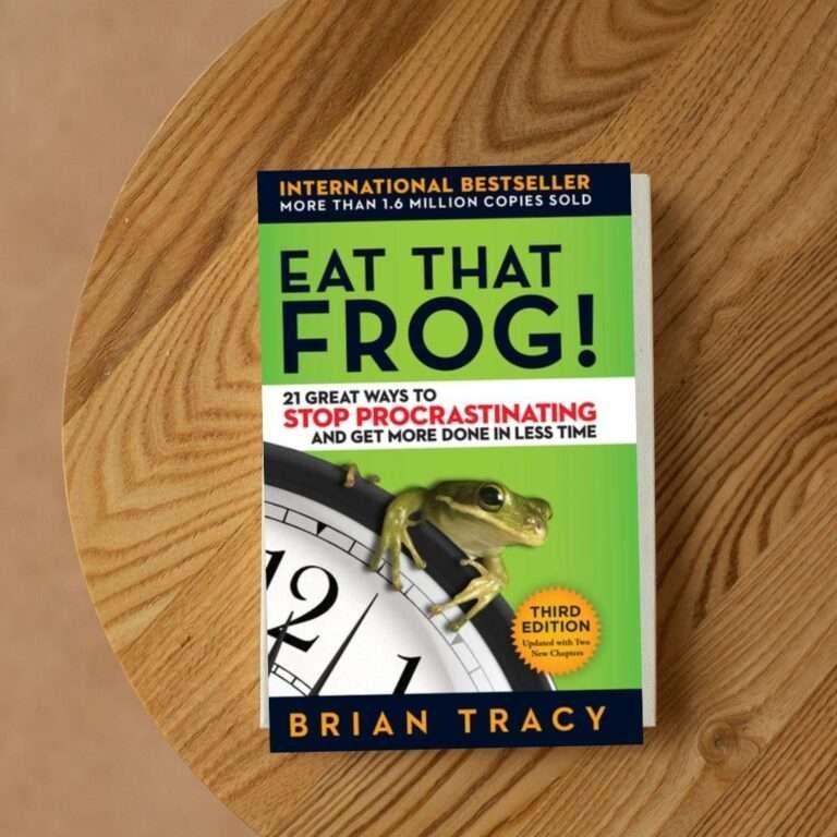 Read more about the article “Eat That Frog”: Unlocking Productivity and Success,  A Detailed Review of Brian Tracy’s