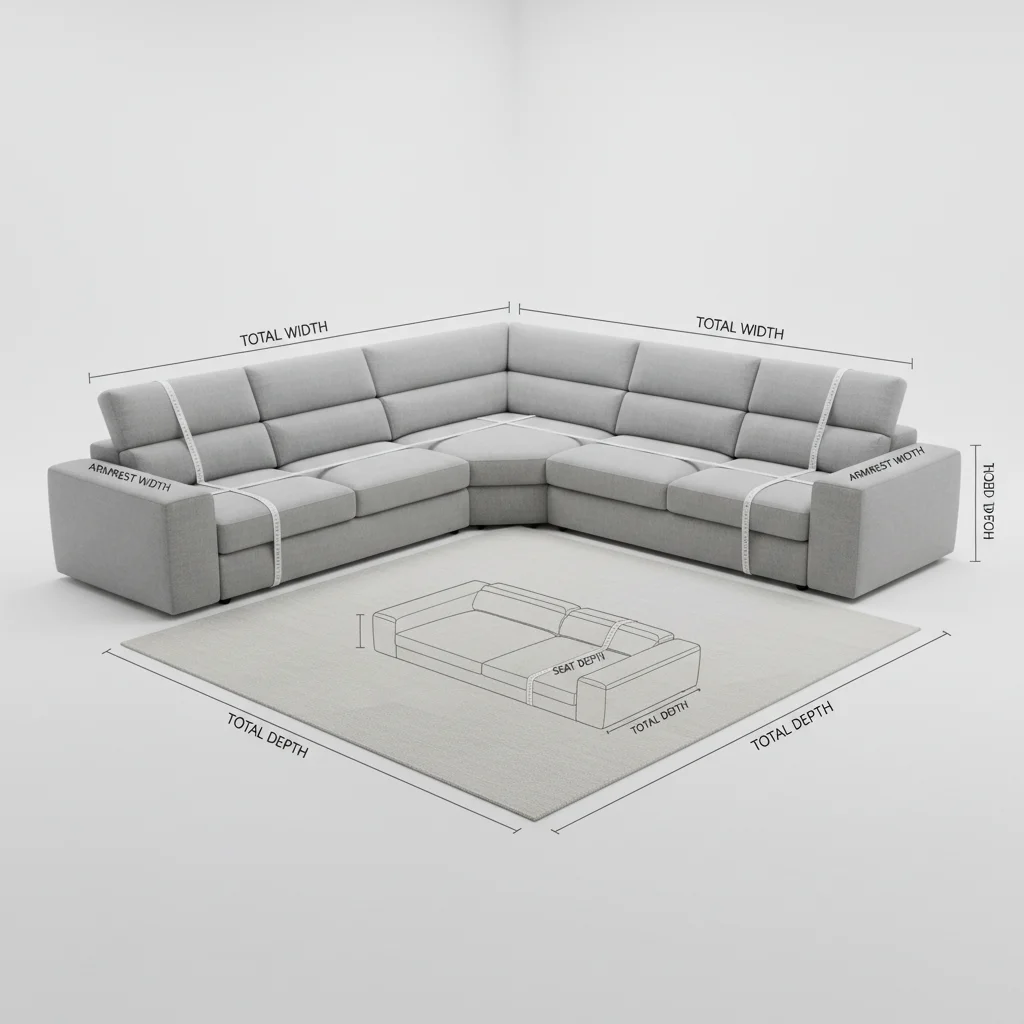 Sectional Sofa Dimensions: A Guide to Fitting Your Space