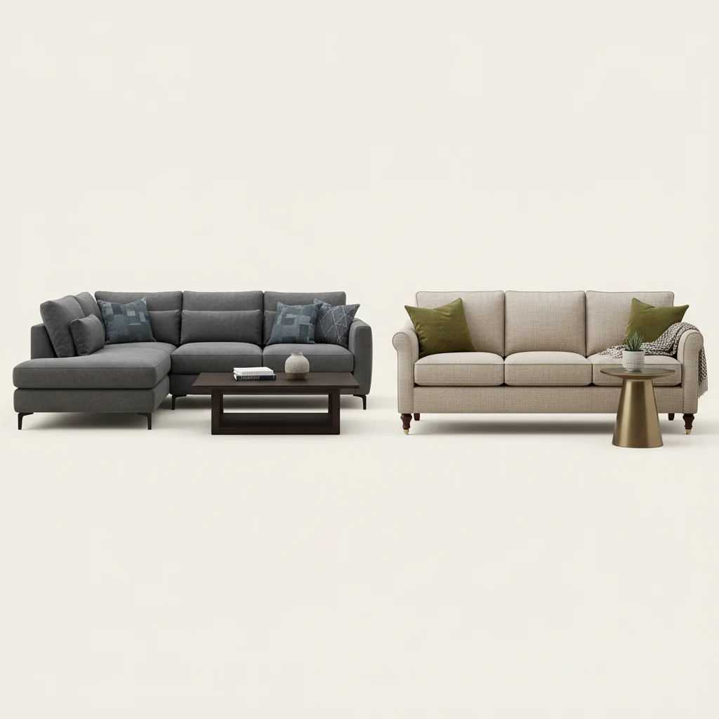 Sectional Sofa vs. Regular Sofa: Which Is Right for Your Space?
